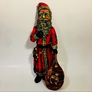 Vintage Plastic Santa Figure